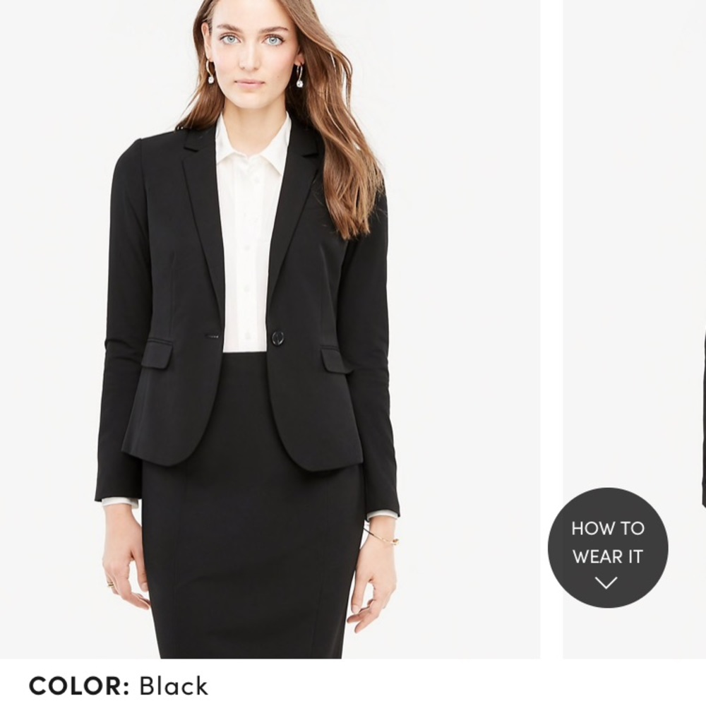 Ann Taylor Petite Suit